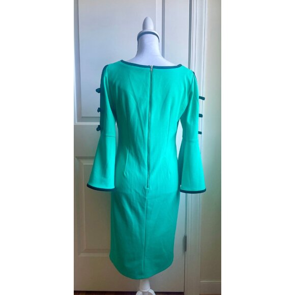 Shelby & Palmer Turquoise Dress - Picture 3 of 9